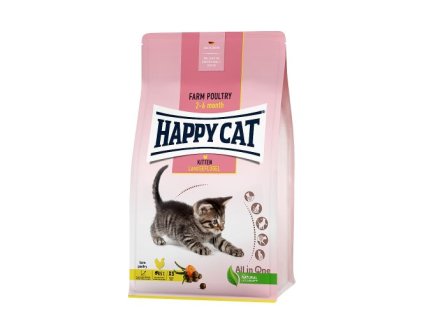 Happy Cat Kitten Land Geflügel 300g