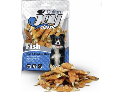 Calibra Joy Dog Classic Fish & Chicken Slice 80g