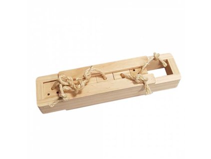 DUVO+ Drevené puzzle na pochúťky AMY 37x8,5x6,5cm