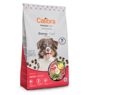 Calibra Dog Premium Line Energy Beef 12+3Kg ZDARMA