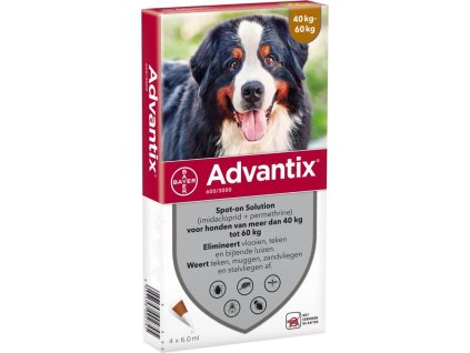 Advantix Spot On 4x6,0 ml od 40-60 kg