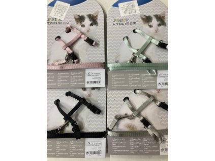 Trixie postroj s vodítkom pre mačiatka Kitten size 19-31 cm/1,2m