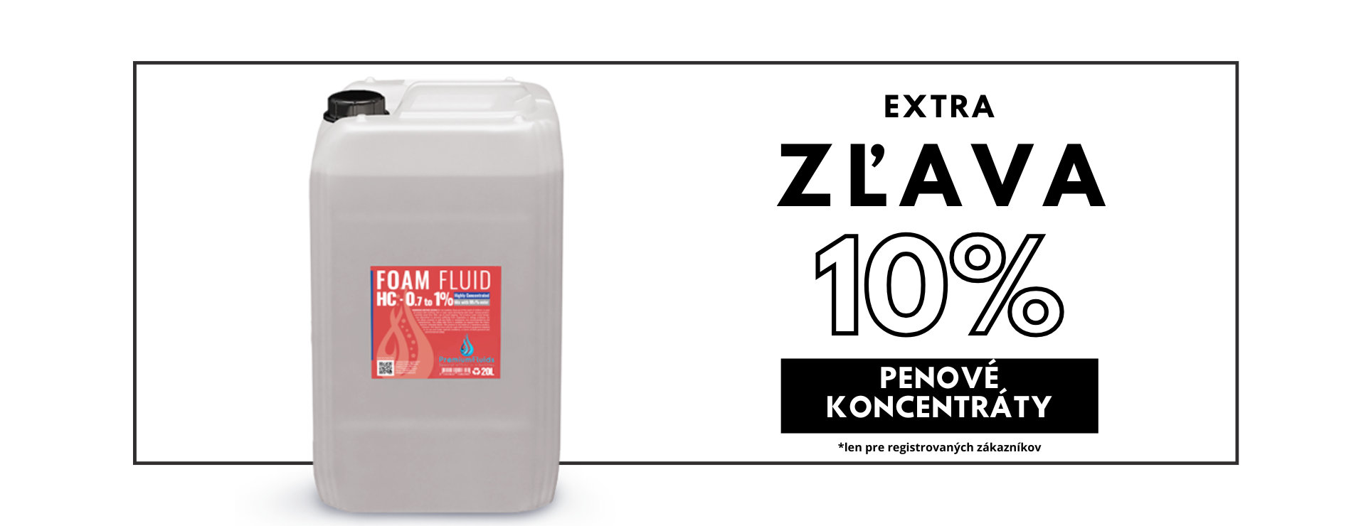 Extra zľava 10% pre registrovaných zákazníkov