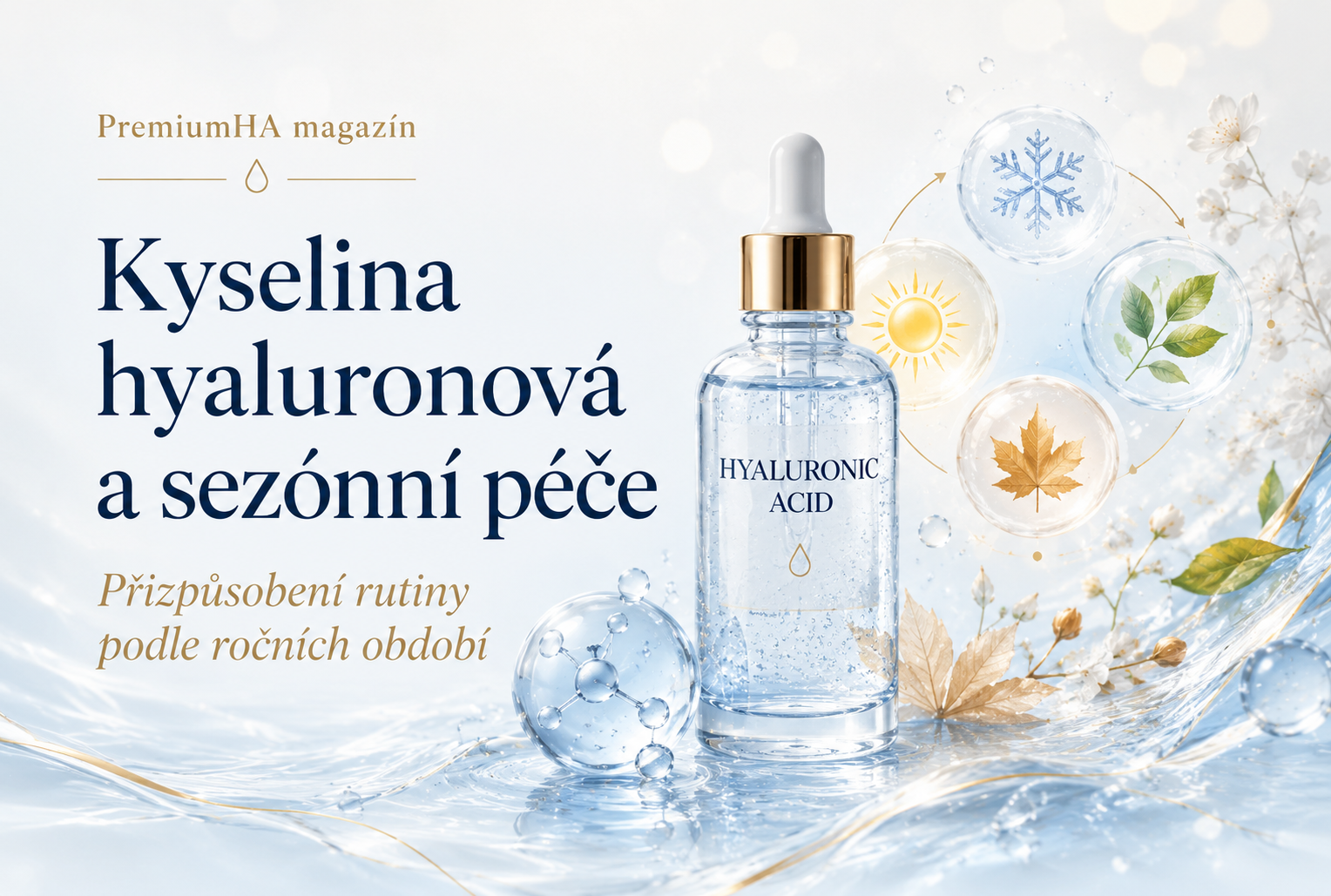 Kyselina hyaluronová a sezónní péče: Přizpůsobení rutiny podle ročních období
