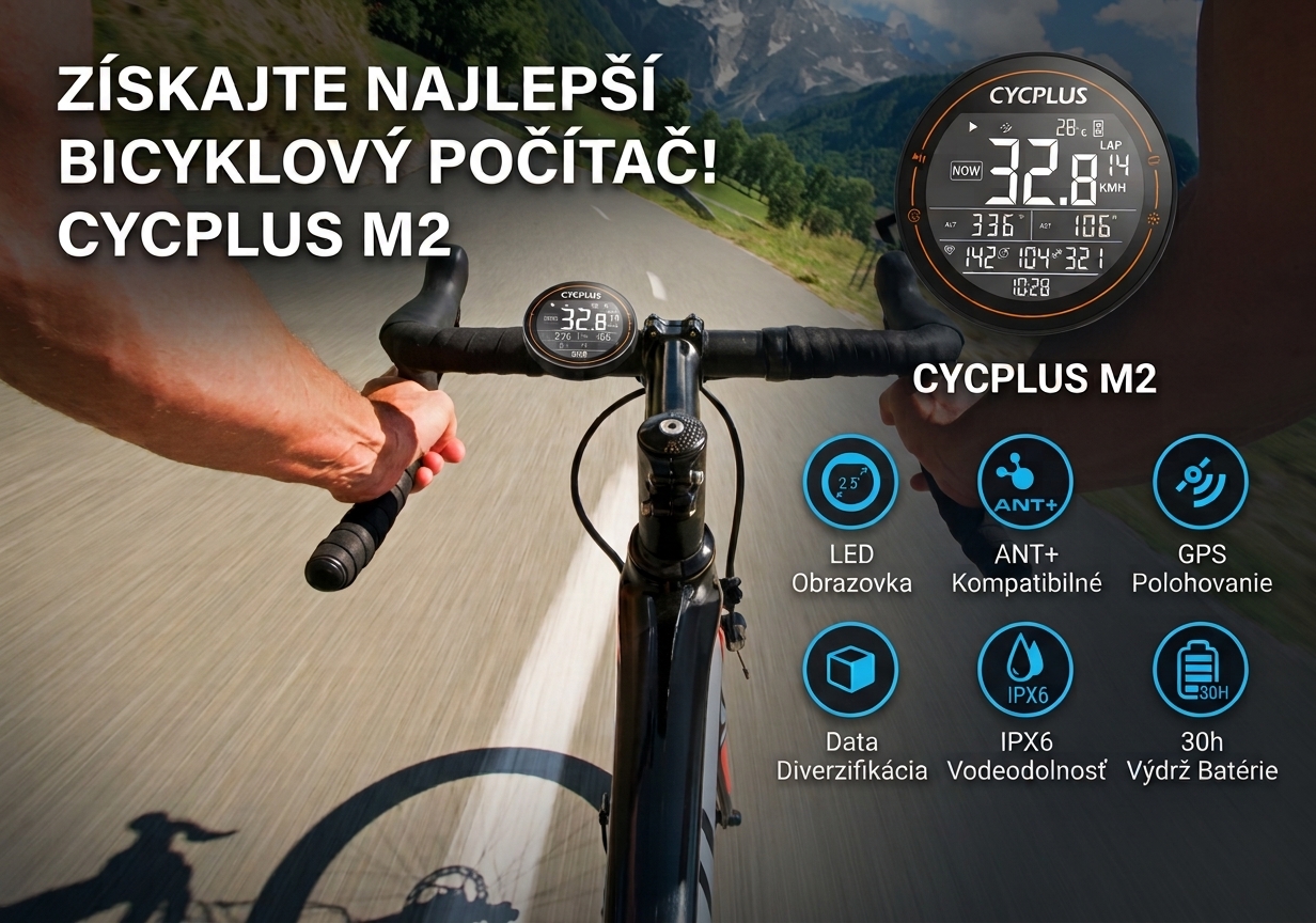 Cycplus M2 bicycle computer