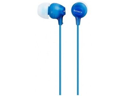 SONY sluchátka MDR-EX15LP, modrá