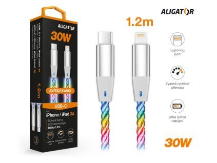 ALI DK 65W USB-C/USB-C 0,5m svět DATKP64