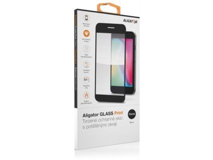 ALI GLASS PRINT iPhone 17, černá GLP0274