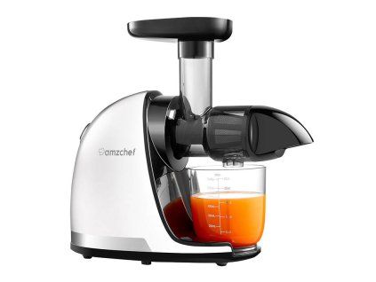 Slow Juicer AMZCHEF 1501-WT (White) - obrázok 1