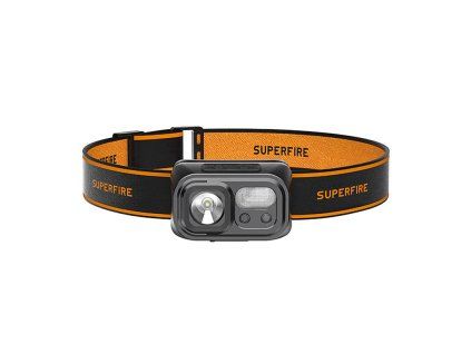 Superfire HL23-S headlamp flashlight, 350lm, USB-C - obrázok 1