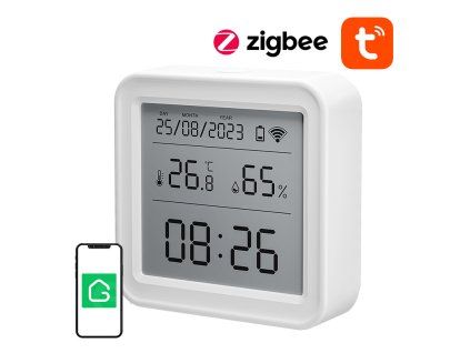 Zigbee Gosund ST17 LCD inteligentný senzor teploty a vlhkosti Tuya - obrázok 1