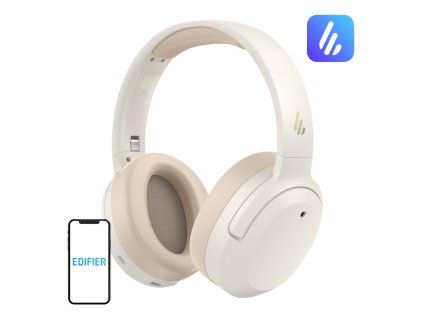 Slúchadlá Edifier W820NB Plus V25 (krémové) - obrázok 1