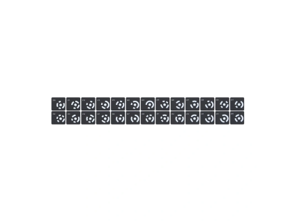 Samolepiace značky Revopoint (208 ks)
