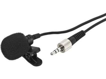 Monacor ECM-821LT Elektretový mikrofón so sponou