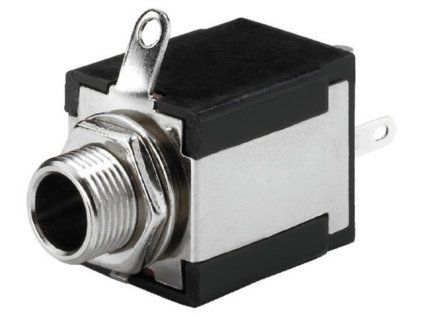 Monacor T-635S 6.3 mm mono panelová samica - obrázok 1