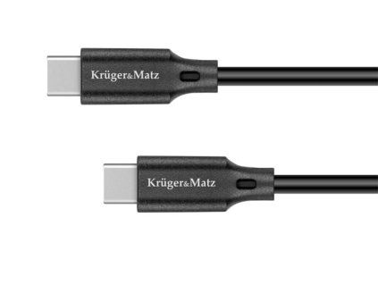 Kabel USB-C - USB-C 2,5 m Kruger&Matz 100W - obrázok 1