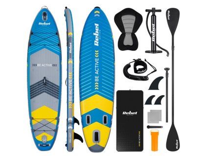 Paddleboard SUP REBEL ACTIVE RBA-4507-BL - MODRÝ 11' 335x84x15 cm - obrázok 1