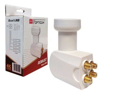 Opticum Robust Quad LNB 0,1 dB - obrázok 1