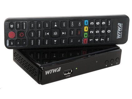 WIWA H.265 Lite DVB-T2 set top box - obrázok 1