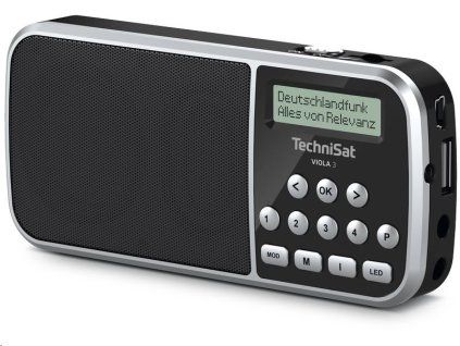 TechniSat VIOLA 3 černé-stříbrné - obrázok 1
