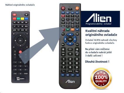 Diaľkový ovládač ALIEN TeleSystem TS6808