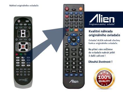 Diaľkový ovládač ALIEN Optibox Panthera