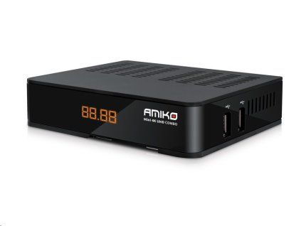 Amiko Mini 4K Combo - DVB-S2/T2/C přijímač - obrázok 1