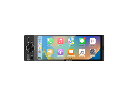 Autorádio Kruger&Matz KM2016  CarPlay / AndroidAuto 1 DIN - obrázok 1