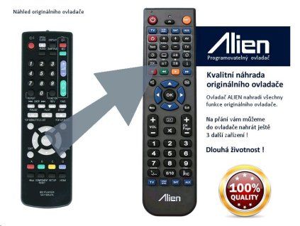 Diaľkový ovládač ALIEN Sharp GA718WJPA