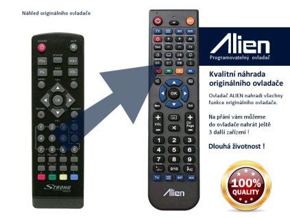 Diaľkový ovládač ALIEN Strong SRT 5206