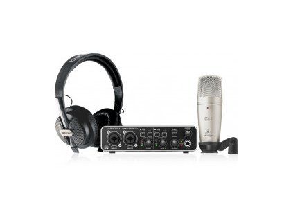 Behringer U-PHORIA STUDIO PRO recording/podcast boundle