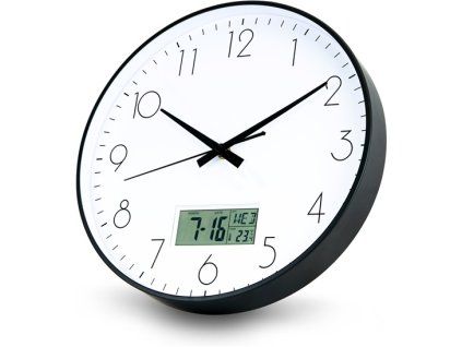 ELDONEX ECL-2020-BK Analogové hodiny