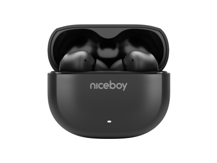 Slúchadlá Niceboy Pins 4 Onyx Black