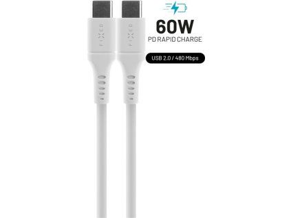 Fixed kabel USB-C/USB-C FIXDLS-CC12-WH