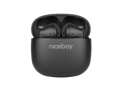 Slúchadlá Niceboy Beans 4 POP Onyx black