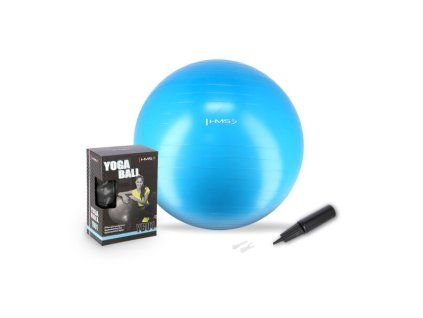 Gymnastický míč HMS YB01N 75 cm modrý