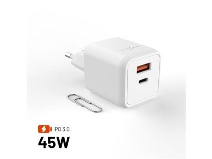 FIXED Mini nabíječka 45W FIXCG45M-CA-WH