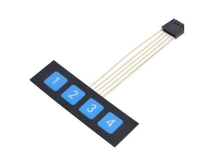 Membránová klávesnice 1x4