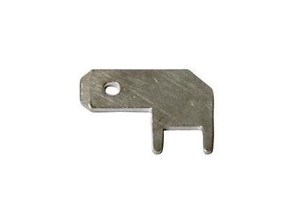 Faston-konektor 6,3mm do DPS úhlový 90st