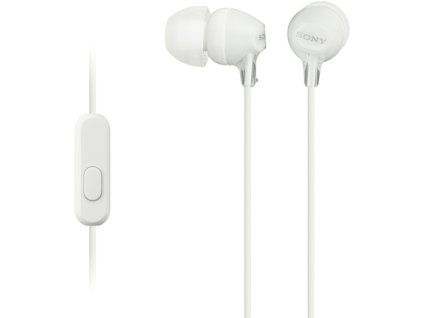 SONY MDR-EX15APW, bílá