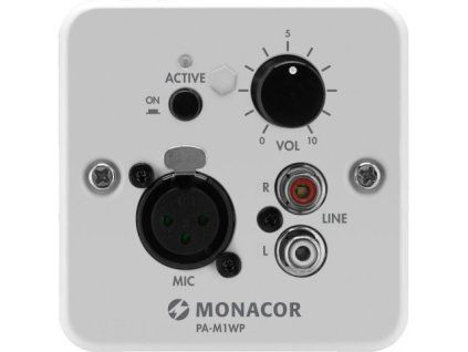 Monacor PA-M1WP Nástenný modul
