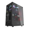 Počítačová skriňa Darkflash DK100 (čierna) - obrázok 2