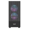 Počítačová skriňa Darkflash A290 + 3 ventilátory (čierna) - obrázok 2