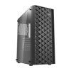 Počítačová skrinka Darkflash DK351 + 4 ventilátory (čierna) - obrázok 2