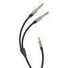 Audio kábel mini jack 3,5 mm na 2x jack 6,35 mm samec Vention BARHK 8 m - obrázok 5