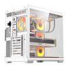 Počítačová skriňa DarkFlash C280 (biela) + 7 ventilátorov - obrázok 3