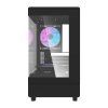 Počítačová skriňa Darkflash DB330M + 3 ventilátory (čierna) - obrázok 2