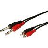 Monacor MCA-154 Pripájací audio kábel, 1.5 m - obrázok 1