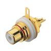 Monacor T-710GI RCA Panelové samice, pár - obrázok 1