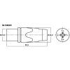Neutrik NLT4MXX NEUTRIK SPEAKON inline jack - obrázok 2